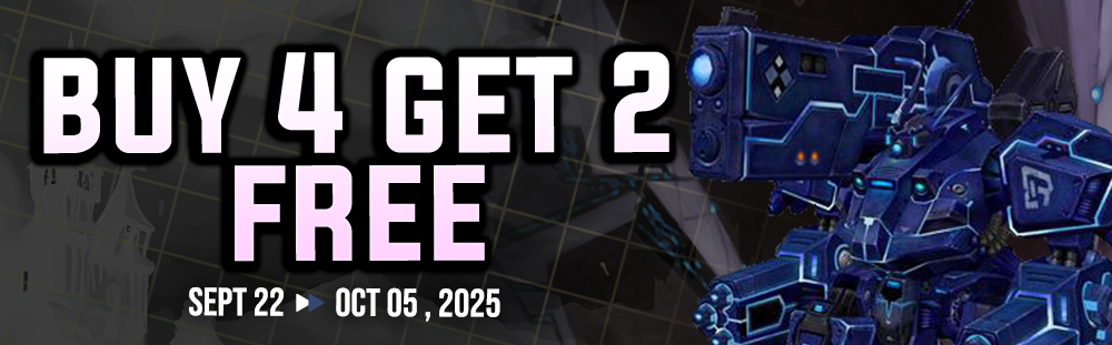 BUY 4 GET 2 FREE