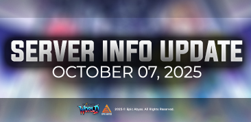 SERVER INFO - UPDATE OCTOBER 07 2025
